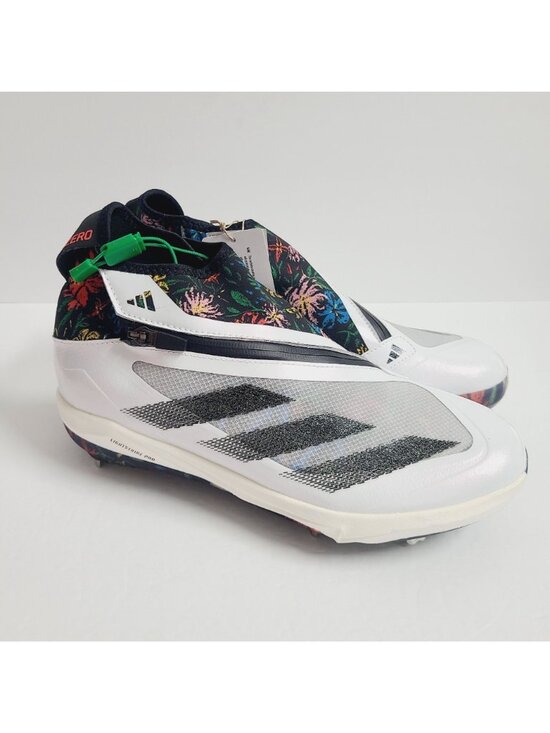 Adidas Adizero Impact+ Julio Rodriguez Baseball Cleats IH2728 Size 9 White #1 main image 6